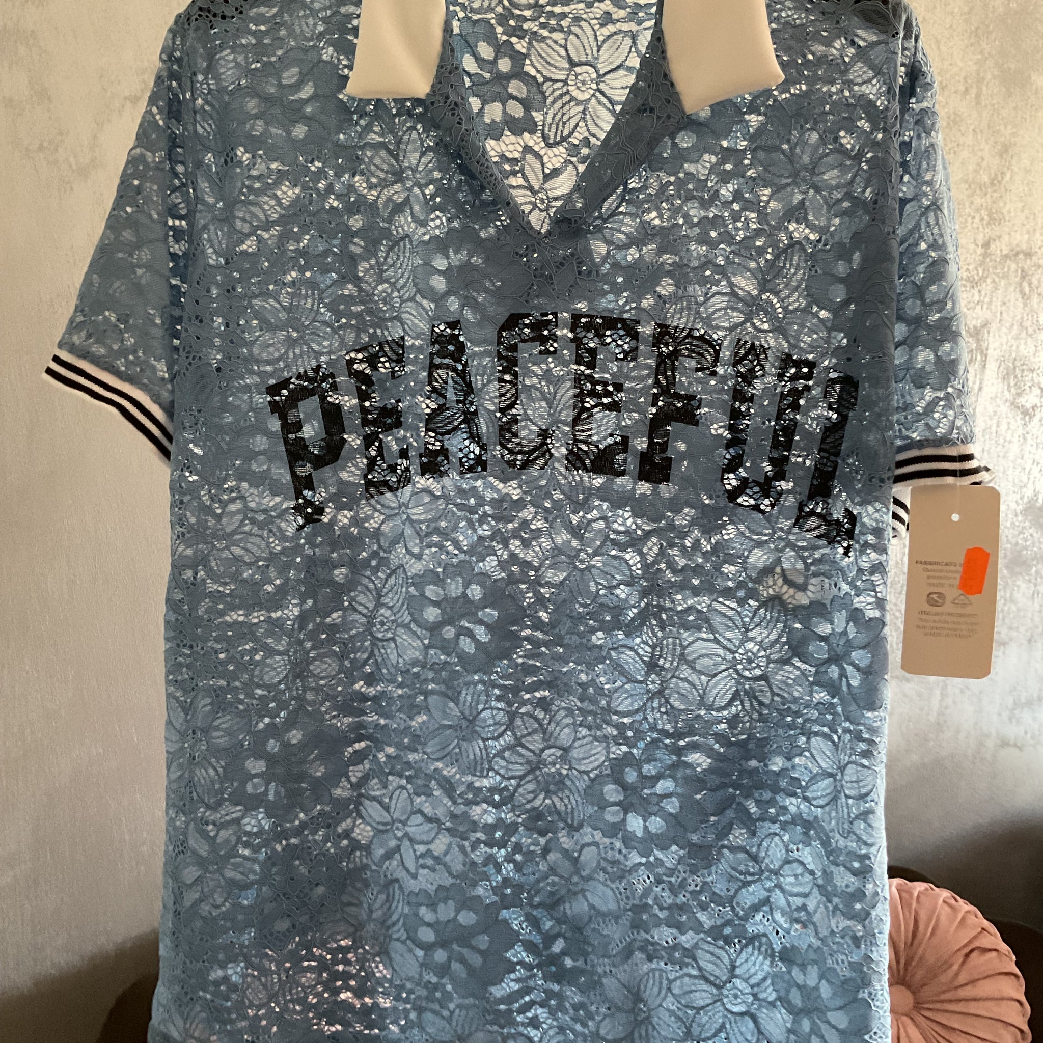 T-shirt Polo pizzo