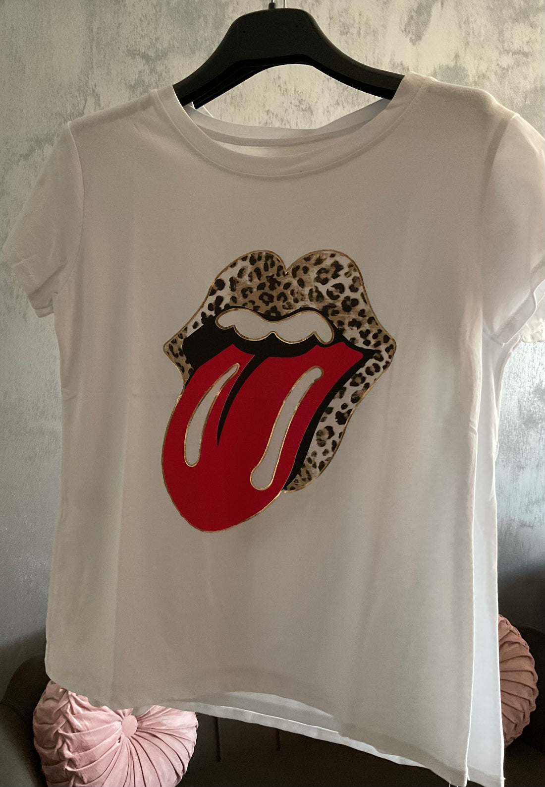 T-shirt stampa Rolling Stone