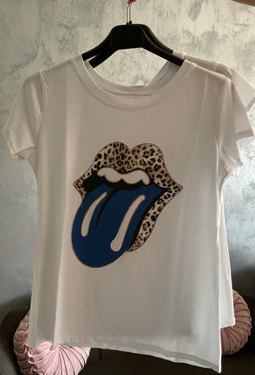 T-shirt stampa Rolling Stone
